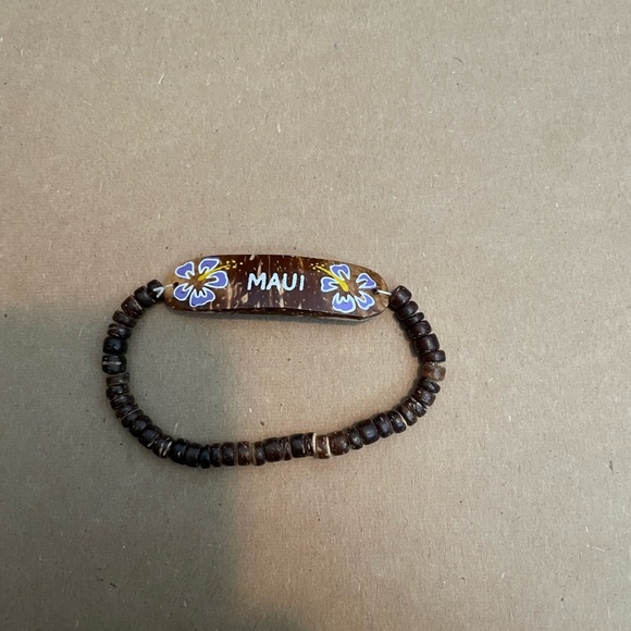 90’s Maui wood bead braclet - Picture 3 of 6